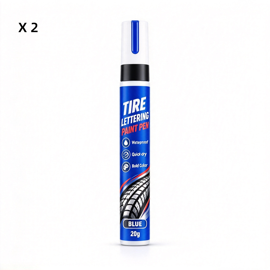 🥳2026 HOT SALE🥳💞50K+ SOLD! 🚗✨ 50% OFF! Quick Drying Tire Marker – waterproof & smudge-resistant ink, instantly restores faded tires. Easy DIY upgrade for cars & bikes! 🛡️💪