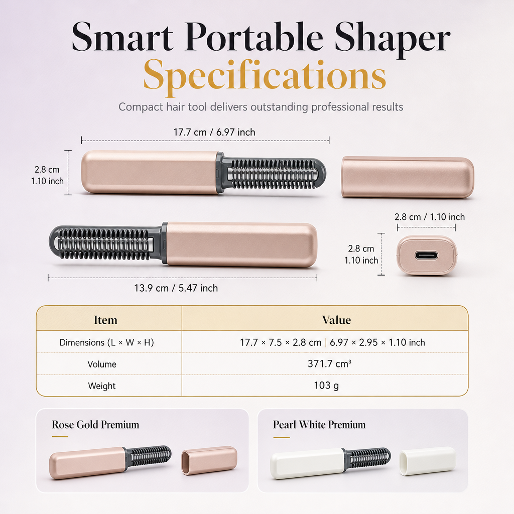 🥳2026 HOT SALE🥳💞50K+ SOLD! 💇‍♀️✨ 50% OFF! Portable Cordless Mini Hair Straightener – USB rechargeable, straighten & curl on the go. Tames frizz anywhere, no salon needed! 🛡️✅