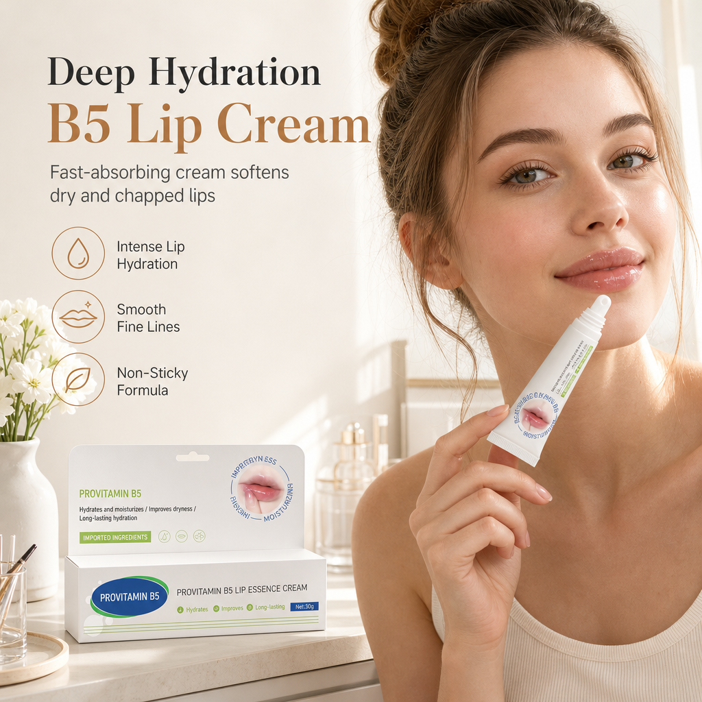🥳2026 HOT SALE🥳💞50K+ SOLD! 💋💧 50% OFF! Pro-Vitamin B5 Lip Cream – instantly moisturizes dry, cracked lips. Lightweight & non-waxy formula. 30g tube! 🛡️✅