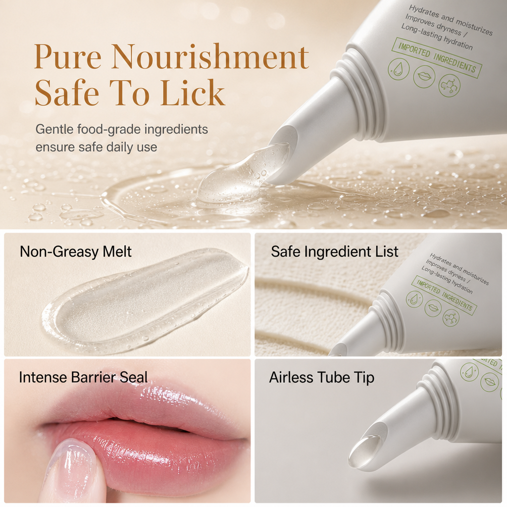🥳2026 HOT SALE🥳💞50K+ SOLD! 💋💧 50% OFF! Pro-Vitamin B5 Lip Cream – instantly moisturizes dry, cracked lips. Lightweight & non-waxy formula. 30g tube! 🛡️✅