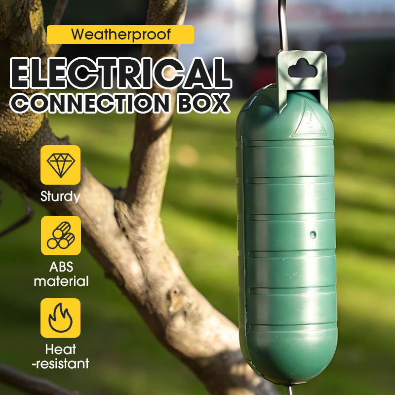 🥳2026 HOT SALE🥳💞50K+ SOLD! 🌧️🔌 50% OFF! Weatherproof Outdoor Electrical Box – IP55 waterproof, durable ABS & snap-on lid. Keep plugs & timers safe in any weather! 🏠✅