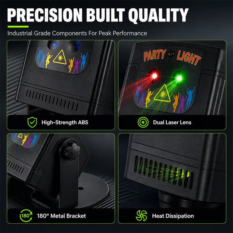 🥳2026 HOT SALE🥳💞50K+ SOLD! 🎉🔦 50% OFF! Rechargeable Party Laser Light – instantly turns any room into a club with 68 dynamic patterns & smart music sync. Portable, remote-controlled & no messy wires! 🛡️✅