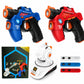 🥳2026 HOT SALE🥳💞50K+ SOLD! 🎯🔫 50% OFF! Kids Infrared Laser Battle Toy Set – 2 mini pistols & projector target with sound & light. Gets kids off screens & into active indoor fun! 🛡️💪