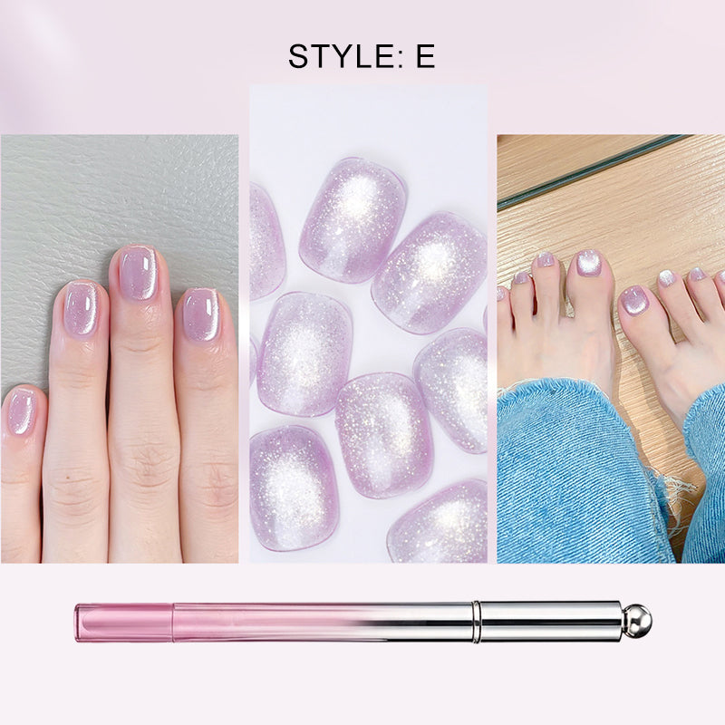 🥳2026 HOT SALE🥳💞50K+ SOLD! 💅✨ 50% OFF! All-in-One Cat Eye Nail Gel Pen – 6-in-1 design with built-in magnet for easy cat-eye art. Nourishes nails & saves salon trips! 🛡️✅