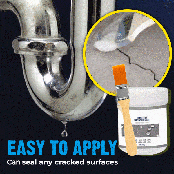 🥳2026 HOT SALE🥳💞50K+ SOLD! 💧🛡️ 50% OFF! Waterproof Insulation Sealant + Brush – seals cracks & leaks instantly. Invisible, non-toxic, for tiles, wood & metal. DIY fix, save £100s! 🔧💪